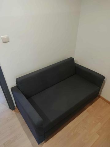 2-zits slaapbank, donkergrijs Ikea beschikbaar voor biedingen