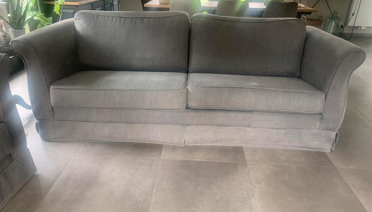 Sofa, Huis en Inrichting, Zetels | Zetels, Gebruikt, Rechte bank, Vierpersoons of meer, 200 tot 250 cm, 75 tot 100 cm, Stof, Ophalen