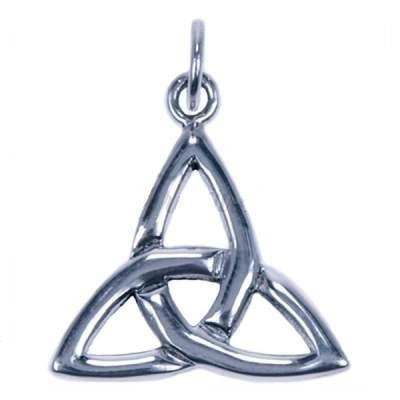 Triquetra hanger van zilver, Handtassen en Accessoires, Kettinghangers, Nieuw, Zilver, Zilver, Ophalen of Verzenden