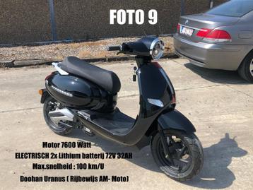 Nieuwe Electrische Motor Doohan Uranus ( Rijbewijs AM- Moto) beschikbaar voor biedingen