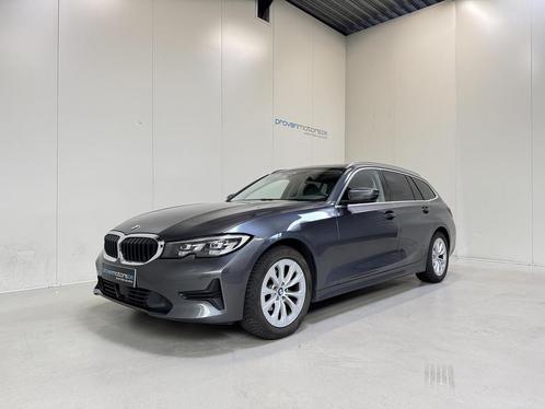 BMW 318 d Touring Autom. - Leder-GPS- Topstaat! 1Ste Eig!, Auto's, BMW, Particulier, 3 Reeks, Airbags, Airconditioning, Apple Carplay