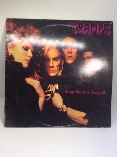 LP - The Cramps - Songs The Lord Taught Us ( Vinyl ), Cd's en Dvd's, Vinyl | Rock, Zo goed als nieuw, Alternative, 12 inch, Ophalen of Verzenden