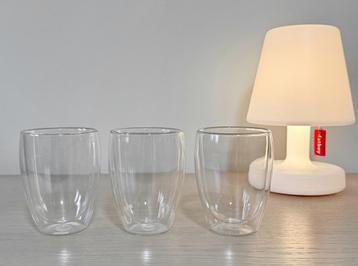 3 x Bodum Pavina dubbelwandige glazen / 35 cl / Warm en koud beschikbaar voor biedingen