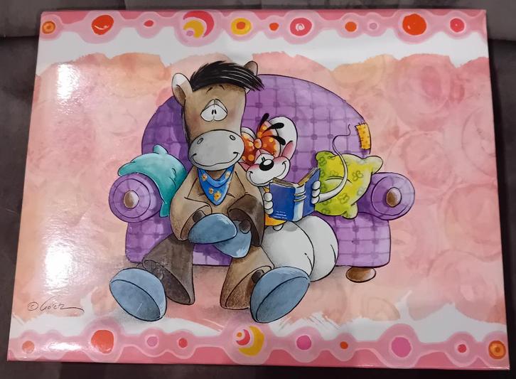 Diddl 70 vierkante blaadjes nummer 45 in schrijfwarenbox, Verzamelen, Diddl, Nieuw, Papier, Kaart of Schrift, Diddl, Ophalen of Verzenden