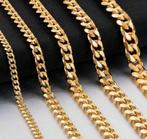 Golden chain, Bijoux, Sacs & Beauté, Colliers, Comme neuf, Enlèvement ou Envoi