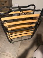 Vouwbed inclusief matras, Huis en Inrichting, Ophalen, Gebruikt, Eenpersoons, Zwart