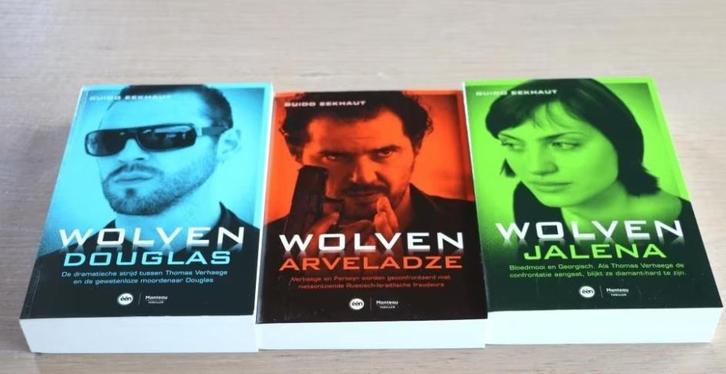 Nieuw! 3 boeken - Guido Eekhaut - Wolven (trilogie), Boeken, Thrillers, Nieuw, Ophalen of Verzenden
