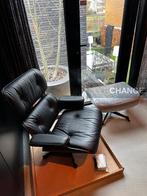 Vitra Lounge Chair + Ottoman volledig zwart NIEUW in doos, Huis en Inrichting, Ophalen, Metaal, Zwart, High-end Furniture