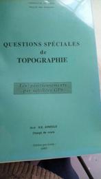 question de topographie - Les GPS, Livres, Enlèvement, Utilisé, Arnould, Enseignement supérieur