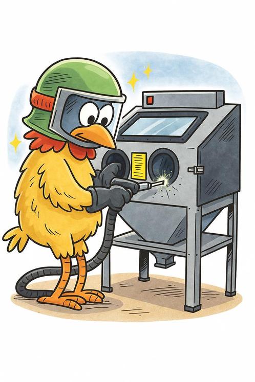 Professioneel zandstralen, Doe-het-zelf en Bouw, Reinigingsmachines, Ophalen of Verzenden