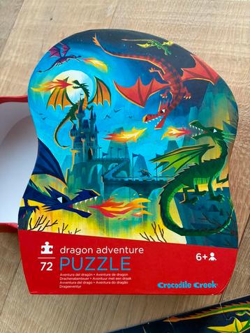 Dragon adventure puzzel - Crocodile Creek - 72 stukjes beschikbaar voor biedingen