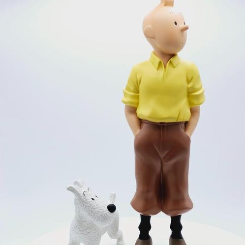 Tintin & Milou debout 850 € ou offre à partir de 800 €, Verzamelen, Beelden en Beeldjes, Nieuw, Overige typen, Ophalen of Verzenden