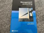 Management accounting, Boeken, Studieboeken en Cursussen, Ophalen of Verzenden, De boeck