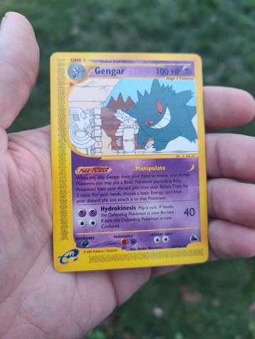 Gengar skyridge SK10 Pokémon kaart 