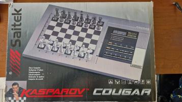 schaakcomputer Kasparov Cougar, Enlèvement, Utilisé, Saitek