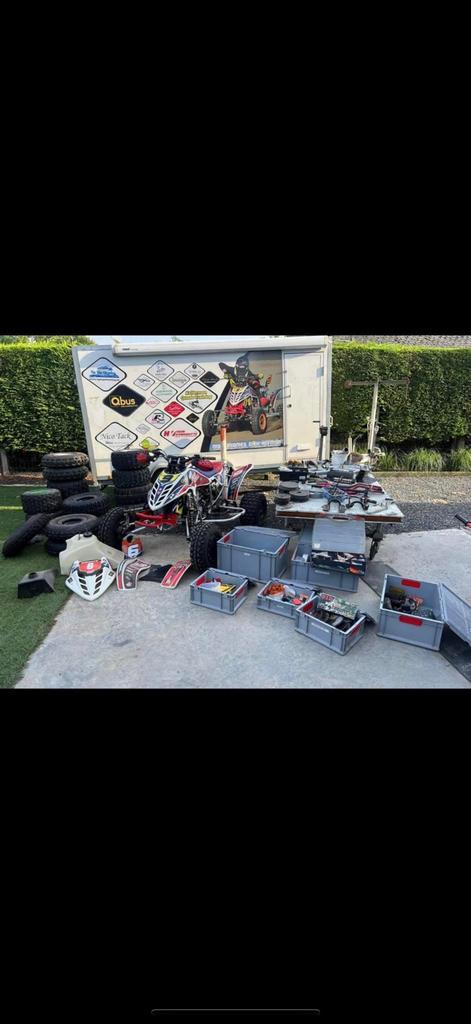 W-tec quad met honda crf450, Motoren, Quads en Trikes, meer dan 35 kW, 1 cilinder, Ophalen