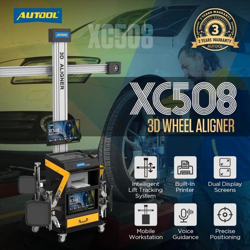 AUTOOL XC508 3D Wieluitlijnmachine, Auto diversen, Onderhoudsmiddelen, Ophalen of Verzenden