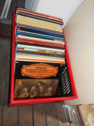 50 LP's + 3 lp boxen Klassieke muziek / Alles voor 25 € beschikbaar voor biedingen