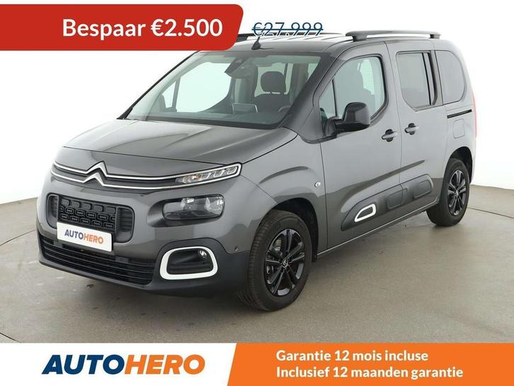 Citroën Berlingo 1.5 Blue-HDi Feel M (bj 2022, automaat), Auto's, Citroën, Te koop, Berlingo, ABS, Achteruitrijcamera, Airbags