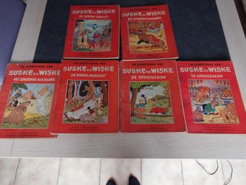 9X SUSKE&WISKE VLAAMSE RODE REEKS meeste 1ste DRUK! beschikbaar voor biedingen