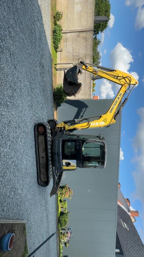 New holland e50.b sr, Zakelijke goederen, Machines en Bouw | Kranen en Graafmachines, Kraan, Ophalen