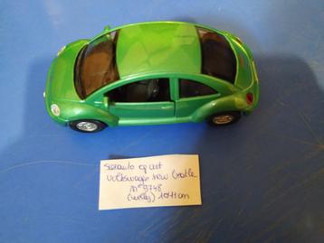 volkswagen new beatle op voet nieuw sierauto schaal 10/11cm beschikbaar voor biedingen