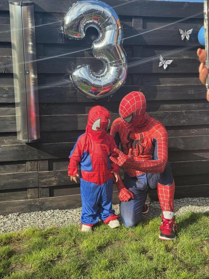 Spider-Man mascotte, Hobby en Vrije tijd, Feestartikelen, Nieuw, Feestartikel, Verzenden