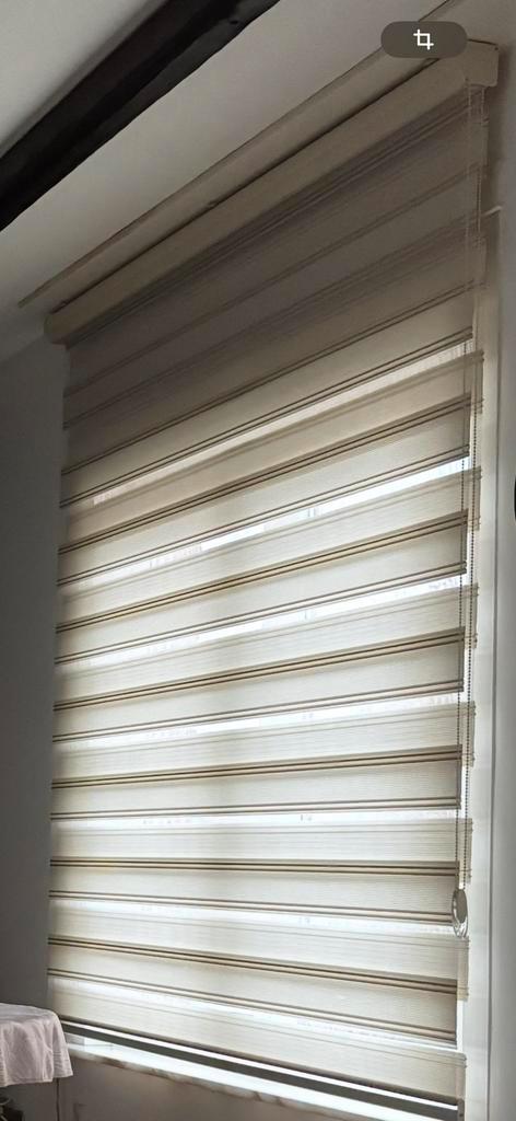 Stores, Maison & Meubles, Ameublement | Rideaux & Stores à lamelles, Utilisé, Crème, Enlèvement
