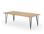 Nieuw in doos Eettafel juntoo eik fineer 220x100, Huis en Inrichting, Ophalen, Nieuw