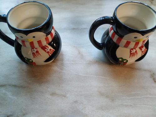 2 mooie nieuwe grote mokken kerst/eindejaars cadeau, Diversen, Kerst, Nieuw, Ophalen of Verzenden