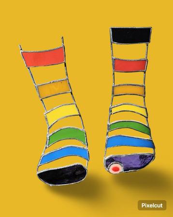 Rainbow, LHBTIQ+ socks , Tiffany beschikbaar voor biedingen