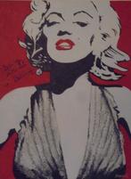 peinture à l'huile pop art Marilyn Monroe (60x80), Antiquités & Art, Enlèvement ou Envoi