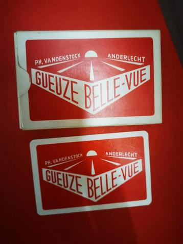 Geuze Belle-veu PH. Van denStock Anderlecht speelkaarten  beschikbaar voor biedingen