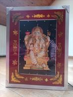 Cadre Ganesh lumineux Inde, Antiquités & Art, Enlèvement