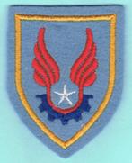 Belgian Air force Sleeve Insignia ( MS95 ), Verzamelen, Embleem of Badge, Luchtmacht, Ophalen of Verzenden