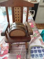 Schommelstoeltje met onderleggers voor drinkglas, Enlèvement ou Envoi