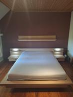 Volledige slaapkamer (kast+bed), Huis en Inrichting, Slaapkamer | Complete slaapkamers, Ophalen, Zo goed als nieuw, Tweepersoons
