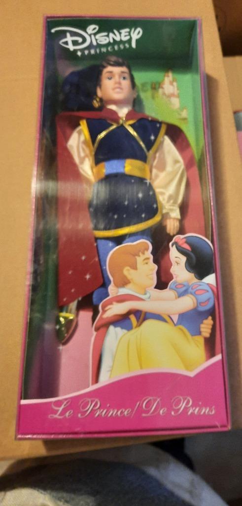 nieuwe doos  pop De Prins    Disney Princess, Kinderen en Baby's, Speelgoed | Poppen, Nieuw, Babypop, Ophalen of Verzenden