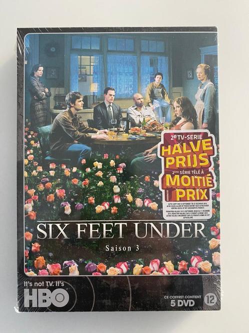 5 DVD Box Six Feet Under S3 Sealed, Cd's en Dvd's, Dvd's | Tv en Series, Nieuw in verpakking, Drama, Alle leeftijden, Ophalen of Verzenden