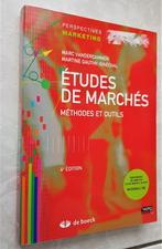 Livre "Etudes de Marchés - Méthodes & Outils" 4 ed., Livres, Marc Vandercammen, Utilisé, Enlèvement ou Envoi, Économie et Marketing