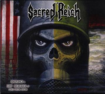 Driedubbele CD-DVD Sacred Reich.Ignorance,Sur Nicaragua ep. beschikbaar voor biedingen