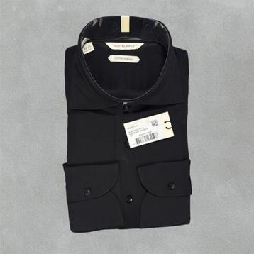 Donkerbruin slim fit overhemd van Suitsupply – W39 – nieuw beschikbaar voor biedingen
