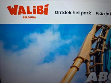 2 tickets Walibi Belgium beschikbaar voor biedingen