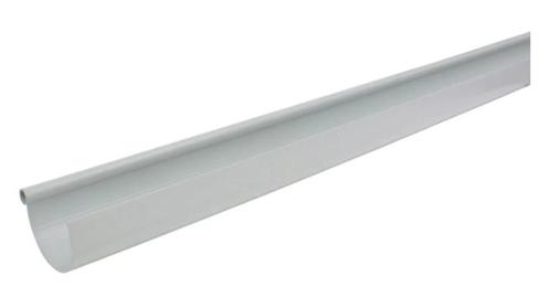 Dakgoot scala G80. Ongeveer 16 meter in stukken van 3 meter., Doe-het-zelf en Bouw, Buizen en Afvoer, Gebruikt, Dakgoot, PVC, 6 meter of meer