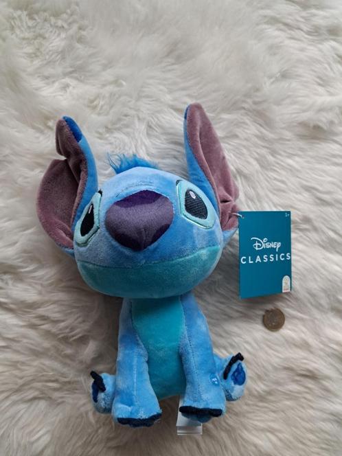 -=WaW=- Disney Classics Stitch knuffel 20 cm met geluid !, Kinderen en Baby's, Speelgoed | Knuffels en Pluche, Nieuw, Overige typen