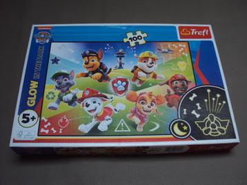 Puzzel Paw Patrol/Glow in the dark/5+/100 stukjes/ NIEUW ! beschikbaar voor biedingen