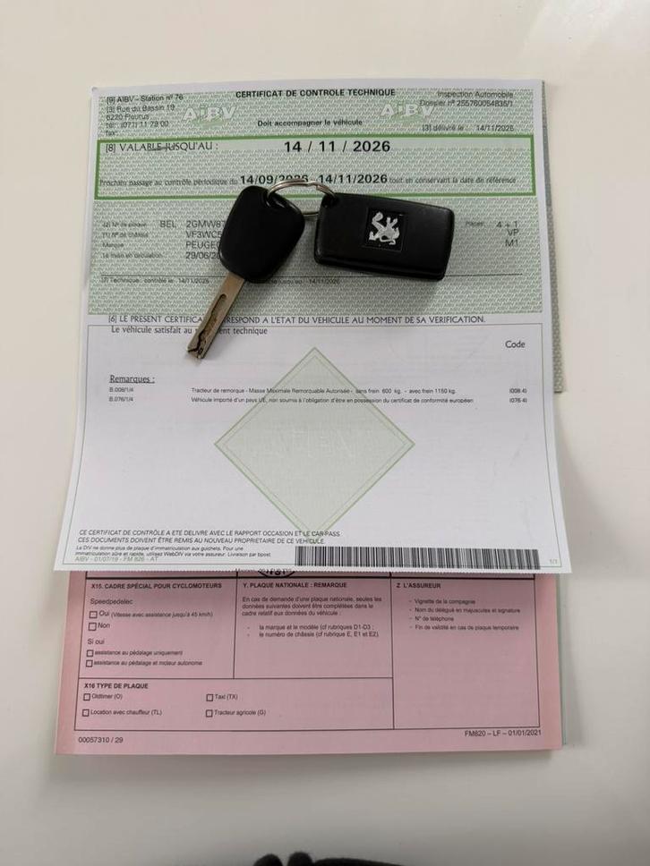 Peugeot 207, 1.6 essence  prête à immatriculer, Auto's, Peugeot, Particulier, ABS, Airbags, Airconditioning, Boordcomputer, Centrale vergrendeling