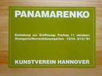 Panamarenko, invitatie 1991 Kunstverein Hannover, Boeken, Nieuw, Ophalen of Verzenden, Beeldhouwkunst