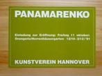 Panamarenko, invitatie 1991 Kunstverein Hannover, Boeken, Ophalen of Verzenden, Nieuw, Beeldhouwkunst