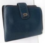 blauwe portefeuille Delvaux Dinar, Overige merken, Gebruikt, Blauw, Ophalen of Verzenden